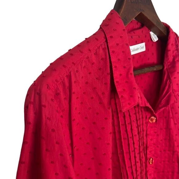 Coldwater Creek 100% Cotton Button Down Shirt - Picture 4 of 9